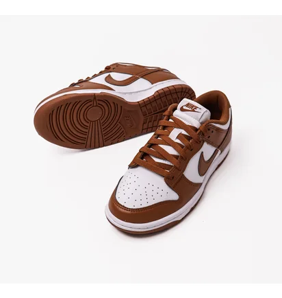 Кросівки унісекс Nike Dunk Low White/Brown IM6572-101