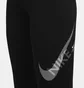 Леггинсы женские Nike Sportswear Swoosh Leggings Black Dr5617-010