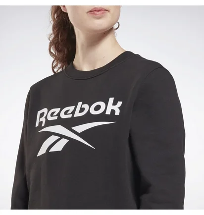 Світшот жіночий Reebok Identity Logo Fleece Crew Sweatshirt Black Gs9378