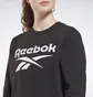 Світшот жіночий Reebok Identity Logo Fleece Crew Sweatshirt Black Gs9378