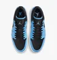 Кроссовки мужские Air Jordan 1 Low Blue/Black 553558-403