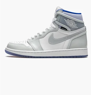 Кроссовки мужские Air Jordan 1 High Zoom White/Grey CK6637-104