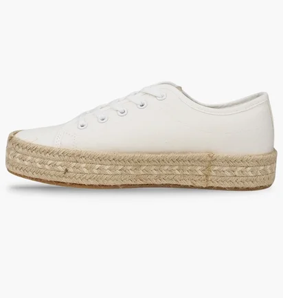 Кроссовки женские Lee Cooper Jute Sole White LCW-25-44-3217LA