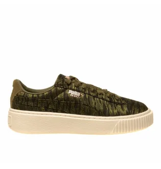 Кросівки жіночі Puma Basket Platform Vr Wmns Olive 364092-01