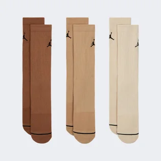Носки мужские Air Jordan Everyday Crew Socks Brown (3 пары) DX9632-923