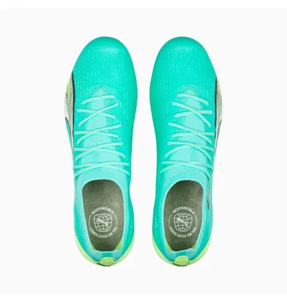 Бутсы мужские Puma Ultra Ultimate Fg/Ag Soccer Cleats Turquoise 107163-03