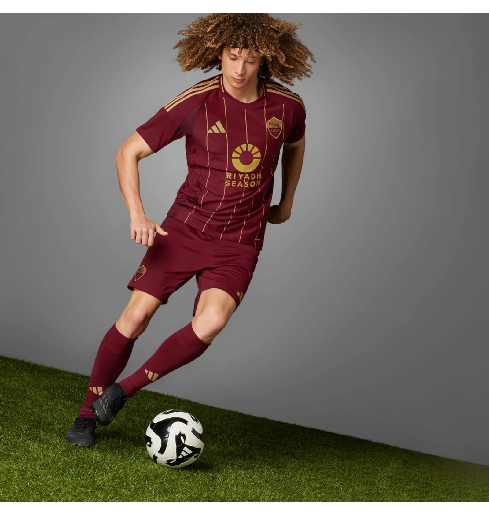 ᐉ Футболка мужская Adidas As Roma 24/25 Home Jersey Bordo IT6058