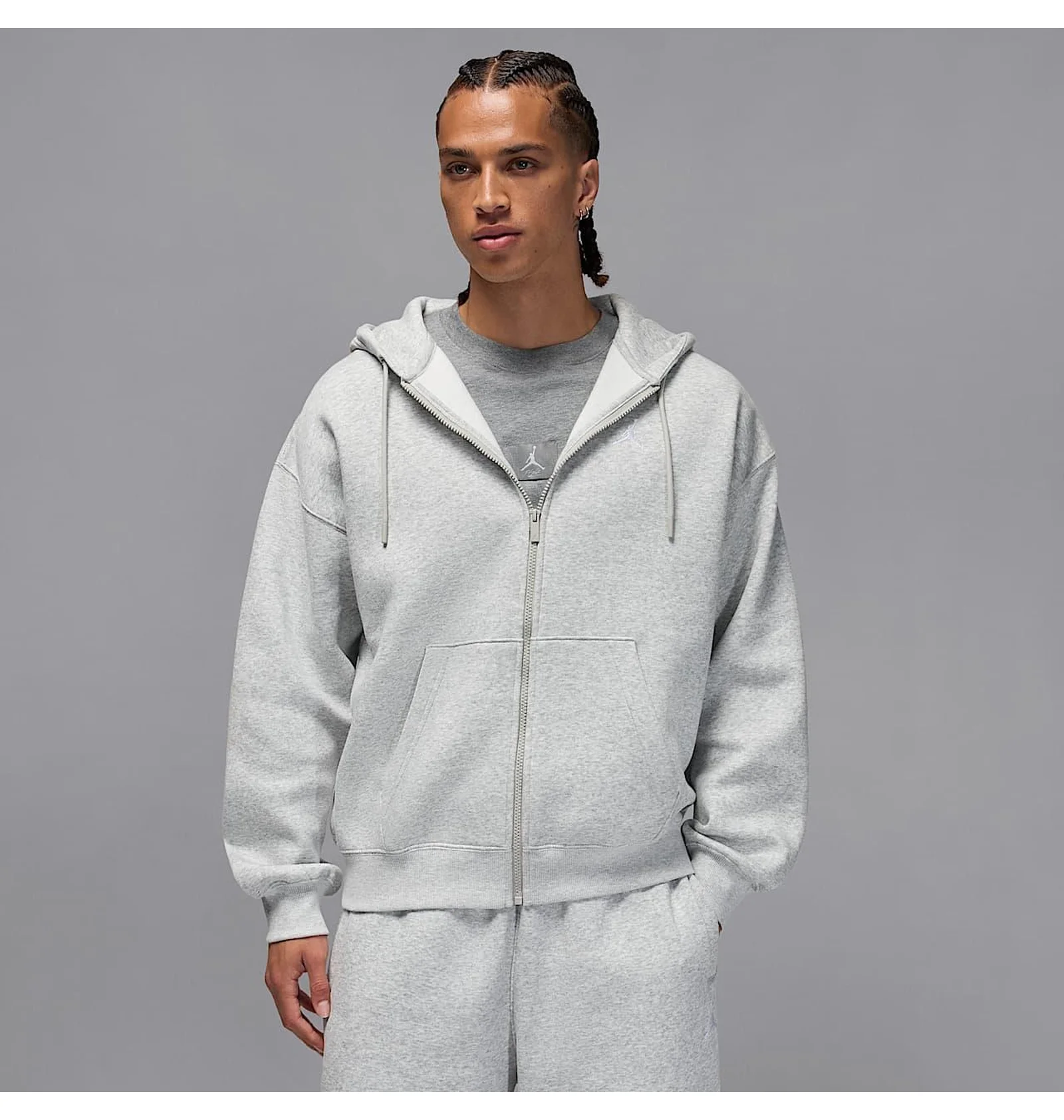 ᐉ Толстовка чоловіча Air Jordan Brooklyn Fleece Grey IB7231-050