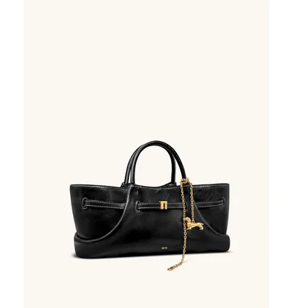 Сумка жіноча JW PEI Maeve Dachshund Metal Charm Tote Bag Black BB2025BG134117JWP