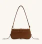 Сумка жіноча JW PEI Joy Crushed Shoulder Bag Brown BB2023BG70341JWP