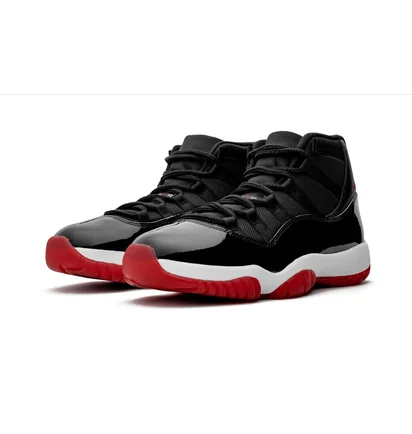 Кроссовки мужские Air Jordan 11 Retro Black 378037-061
