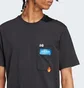 Футболка чоловіча Adidas Remoji Pocket Graphic Black IW2639