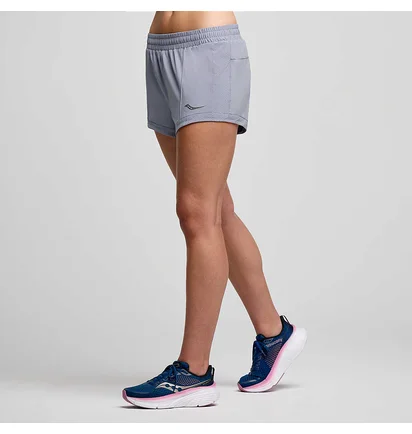 Шорти жіночі Saucony Outpace 3 Short Grey SAW800422-IR