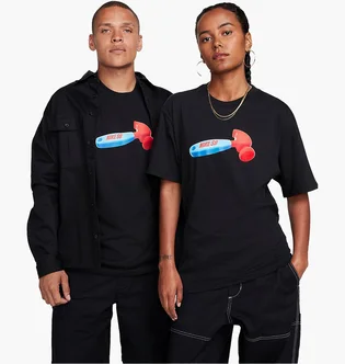 Футболка унисекс Nike T-Shirt Sb Black FJ1159-010