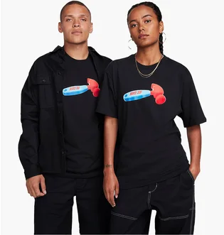 Футболка унисекс Nike T-Shirt Sb Black FJ1159-010