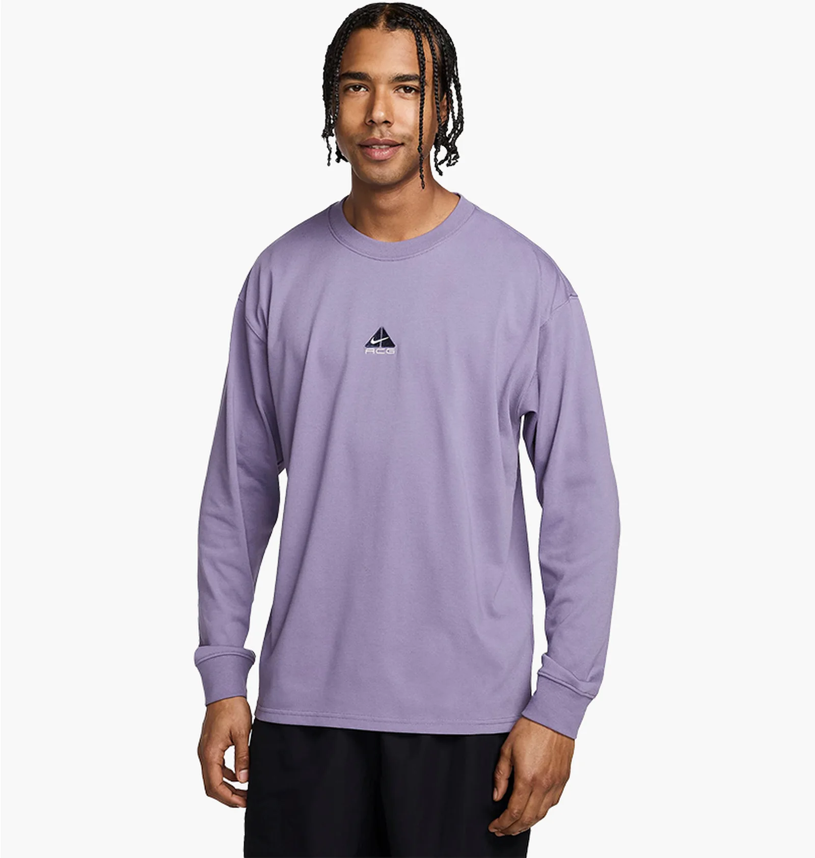 ᐉ Лонгслив мужской Nike Acg Lungs Long-Sleeve T-Shirt Violet