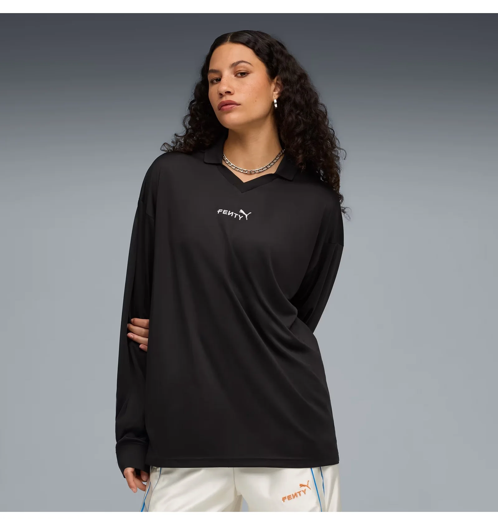 ᐉ Лонгслив женский Puma X Fenty Goalie Jersey Black 633786-01