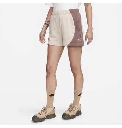 Шорты женские Nike W Nsw Air Flc Mr Beige DV8052-292