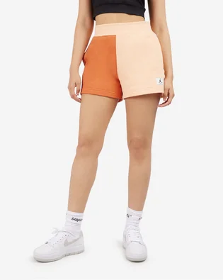 Шорты женские Air Jordan Fleece Shorts Peach DX0391-812