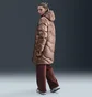 Пуховик жіночий Nike Nsw Tf Dwn Swsh Parka Brown HV2751-214