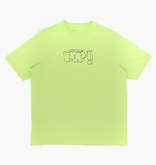 Футболка мужская Pop Trading Company Right Green POPSS23-02-019