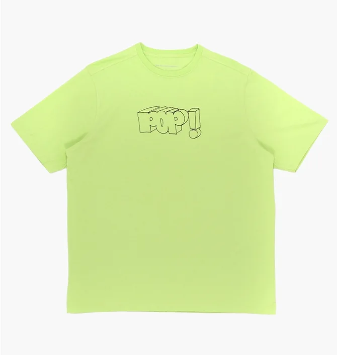 Футболка мужская Pop Trading Company Right Green POPSS23-02-019