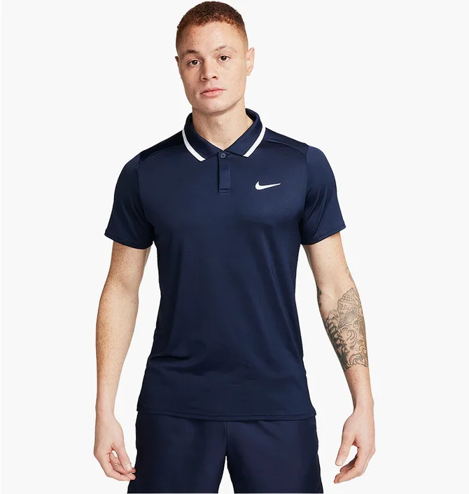 Поло мужское Nike Polo Dri-Fit Court Advantage Blue FD5317-451