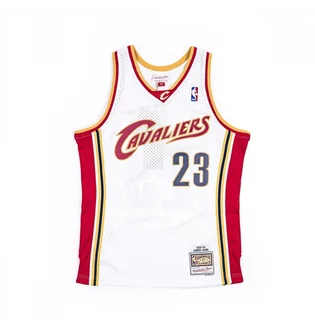 Майка мужская Mitchell & Ness Nba Swingman Jersey Cleveland Cavaliers 2003-04 Lebron James White SMJYCP19209-CCAWHIT03LJA