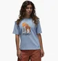 Футболка женская Air Jordan Collage T-Shirt Light Blue FN5365-436