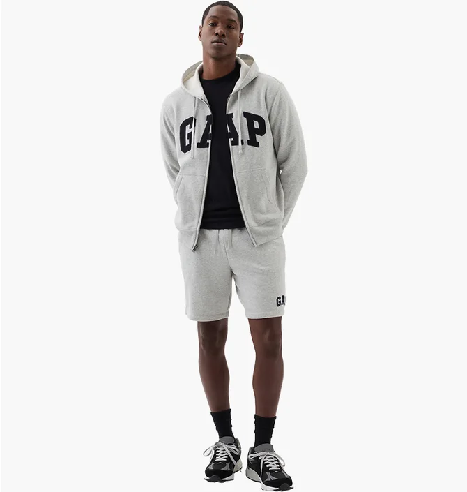 Шорти чоловічі Gap Logo Shorts Grey 877859011