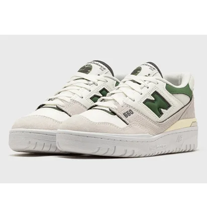 Кроссовки женские New Balance 550 White/Grey BBW550SG