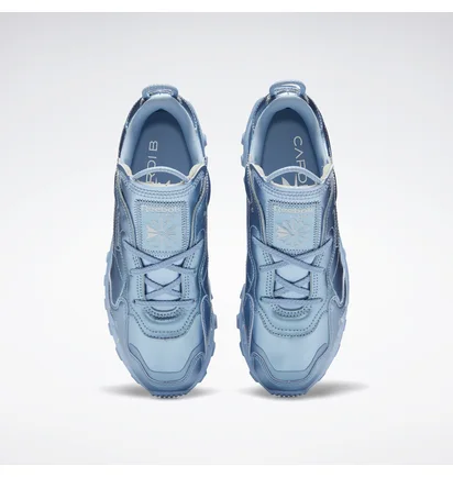Кросівки жіночі Reebok Cardi B Classic Leather Metallic/Light Blue GY0965