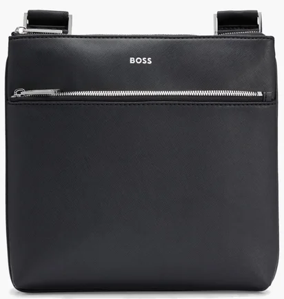 Сумка мужская Boss With Foil-Print Logo Black 50483567