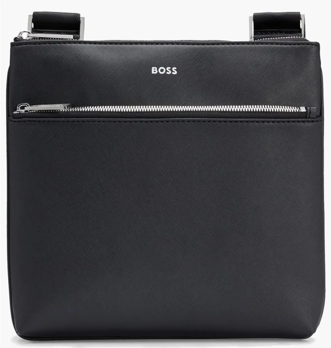Сумка мужская Boss With Foil-Print Logo Black 50483567