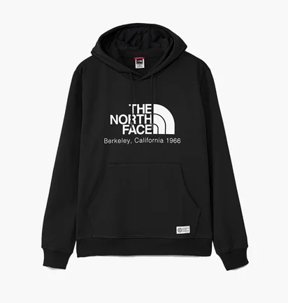 Худі чоловіче The North Face Berkeley California Hoodie Black NF0A55GFJK3