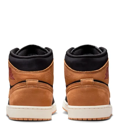 Кросівки чоловічі Air Jordan Mid Se Black/Brown HV4091-002