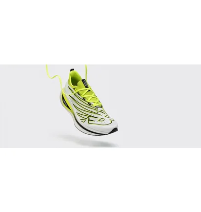 Кроссовки женские New Balance Fuelcell Supercomp Elite V3 White/Yellow WRCELCT3