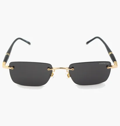 Сонцезахисні окуляри MONT BLANC Grey/Gold MB0344S-001-54