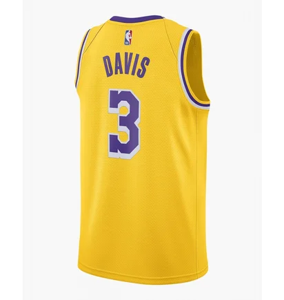 Майка мужская Nike Anthony Davis Lakers Icon Edition 2020 Nba Swingman Jersey Yellow CW3669-728