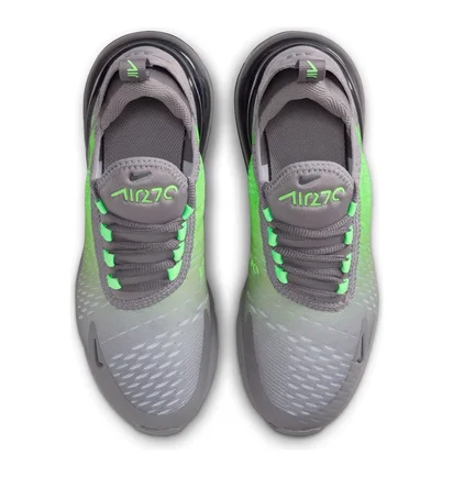 Кроссовки детские Nike Air Max 270 Big Kids Shoes Grey/Green 943345-046