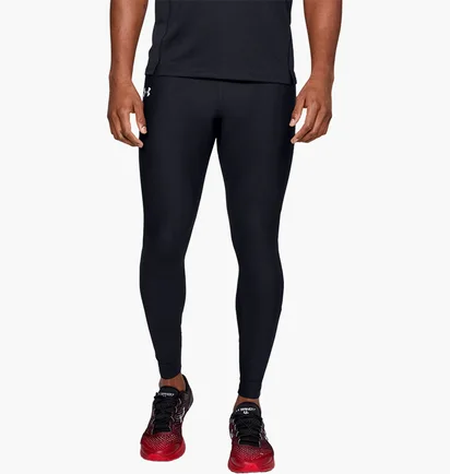 Леггинсы мужские Under Armour Leggings Qualifier Heatgear Tight Black 1326602-001