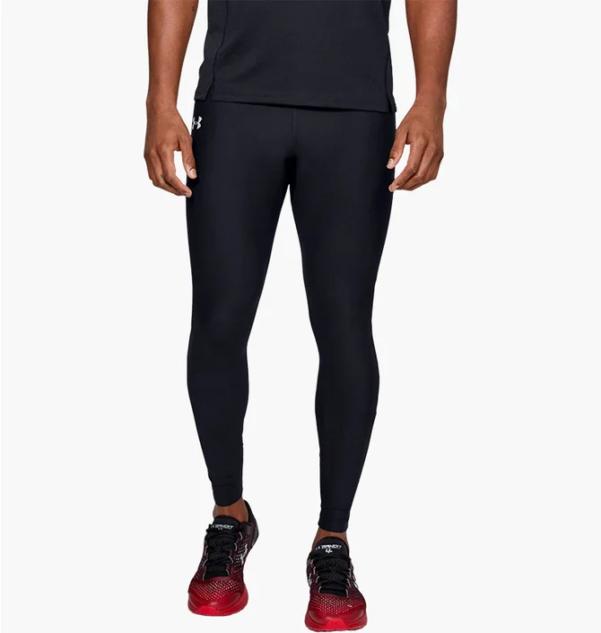 Леггинсы мужские Under Armour Leggings Qualifier Heatgear Tight Black 1326602-001