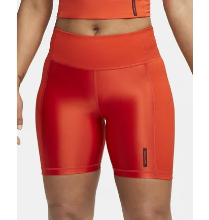 Шорты женские Nike Pro 18 Cm Orange DX0223-633