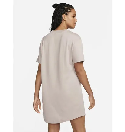 Платье женское Nike Nsw Essntl Ss Dress Tshrt Beige DV7882-104