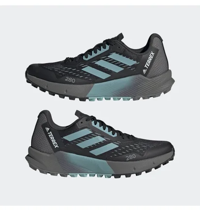 Кроссовки женские Adidas Terrex Agravic Flow 2 Trail Running Shoes Black/Blue H03189