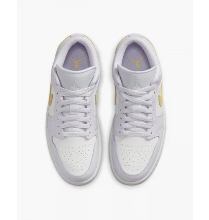 Кросівки жіночі Air Jordan 1 Low White/Pink DC0774-501