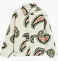 Кофта мужская OBEY Clothing Paisley Fleece Jacket Beige 121800550-UBL