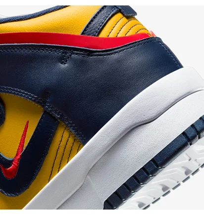 Кроссовки женские Nike Wmns Dunk High Up Blue/Yellow Dh3718-701