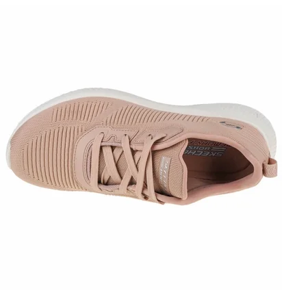 Кросівки жіночі Skechers Bobs Squadtough Talk Beige 32504-NUDE
