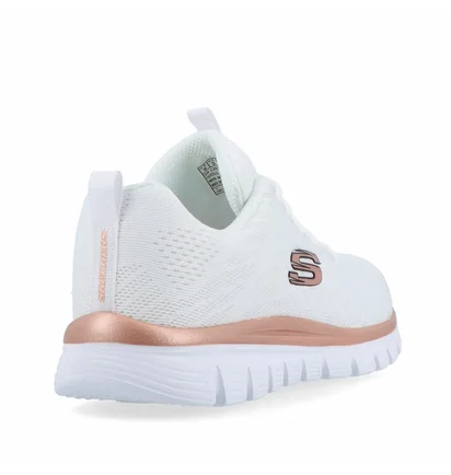 Кросівки жіночі Skechers Graceful White 12615-WTRG